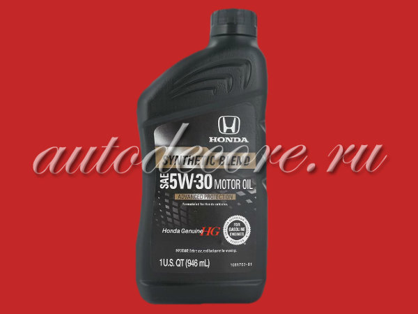 HONDA  Масло Synthetic Blend SN 5W30 синт. 946мл.