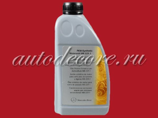 MERCEDES   Масло 10w40 синтетика 1л. MB 229.1  A0009893301AAB6