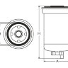 SCT ST 6082 Фильтр топливный (Land Rover)