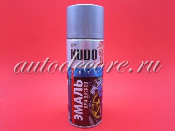 KUDO Эмаль для дисков алюминий 520 мл