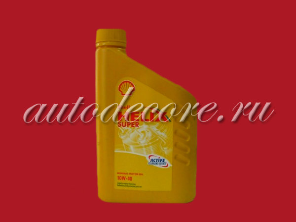 SHELL Helix 10W40 Super HX-6 Масло моторное SL/CF 1л.