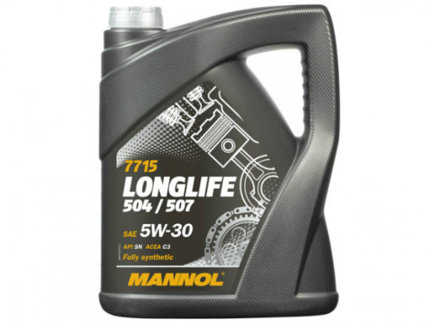 MANNOL 7715 Масло моторное O.E.M. For VW AUDI SKODA  5W-30 синт. 5л. 