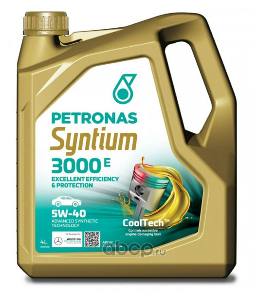 PETRONAS Масло моторное SYNTIUM 3000 E 5W-40 4л.