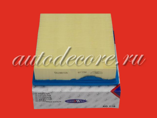 GOODWILL AG 118 Фильтр воздушный (SB 2243)
