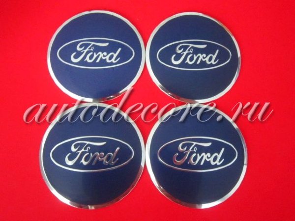 Наклейки Ford D-60 мм алюминий сфера