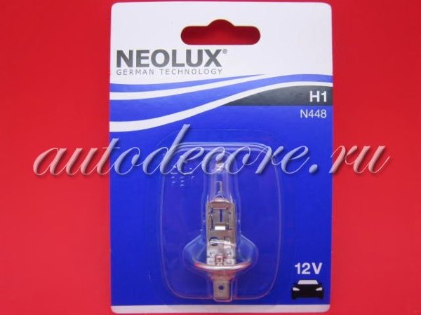 NEOLUX Лампа H1 12V 55W P14.5s Standart блистер 1шт.