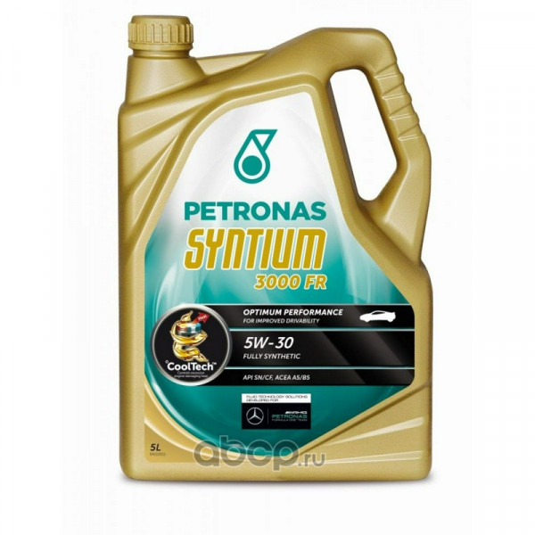 PETRONAS Масло моторное SYNTIUM 3000 FR 5W-30 5л.