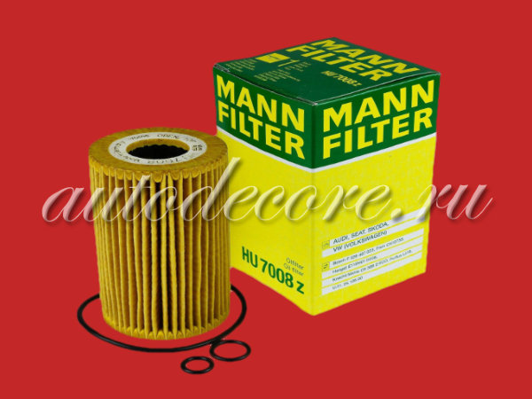 MANN HU7008Z Фильтр масляный (SCT SH 4049, VAG 03L115562)