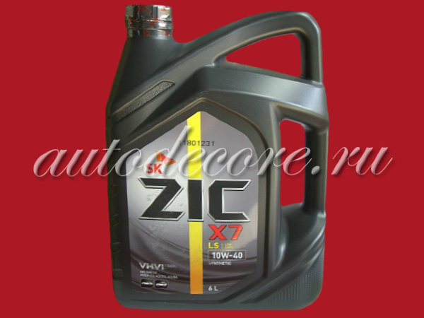 ZIC  Масло А+ / X-7 10w40 LS  синт. 6л.