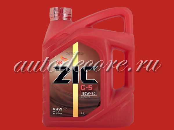 ZIC  Масло G-5 80w90 МКПП 4л.
