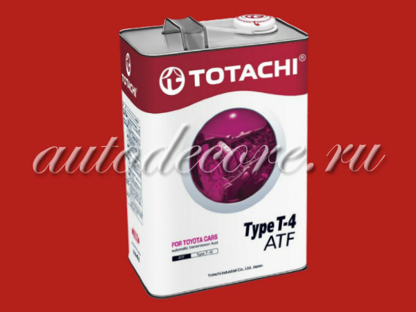 TOTACHI   Масло   ATF  TOYOTA  TYPE T -IV   синт.  4л.  япония  