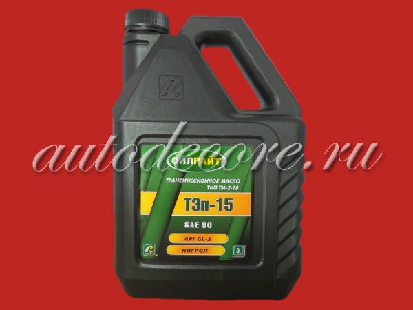 OILRIGHT  Масло ТЭП-15 (нигрол) ТМ-2-18 GL-2 3л.