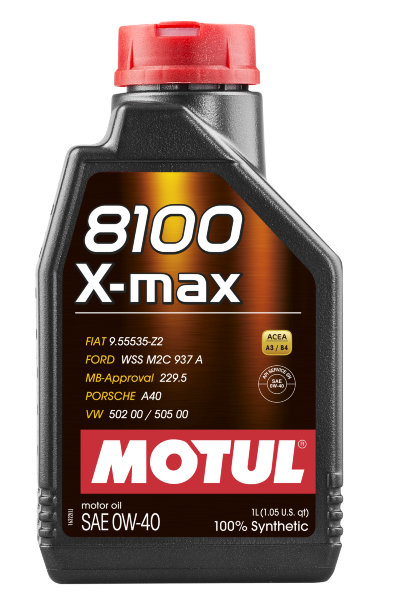 MOTUL  Масло 0w40 SM/CF GF-4 8100 X-Max  синт. 1л.