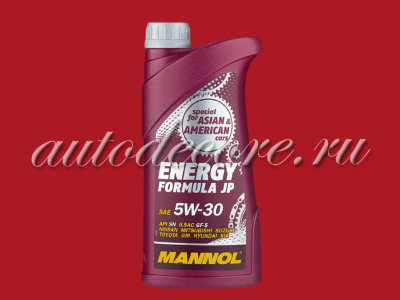 MANNOL  Масло ENERGY FORMULA JP  SAE 5W30 синт.  SN  1л  