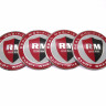 Наклейки RM Team Rims D-54 мм алюминий сфера