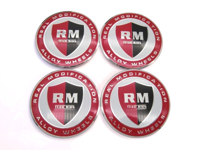 Наклейки RM Team Rims D-54 мм алюминий сфера