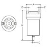 GOODWILL FG-206 Фильтр топливный (VAG) (ST 326, ST 6091, ST 6108)
