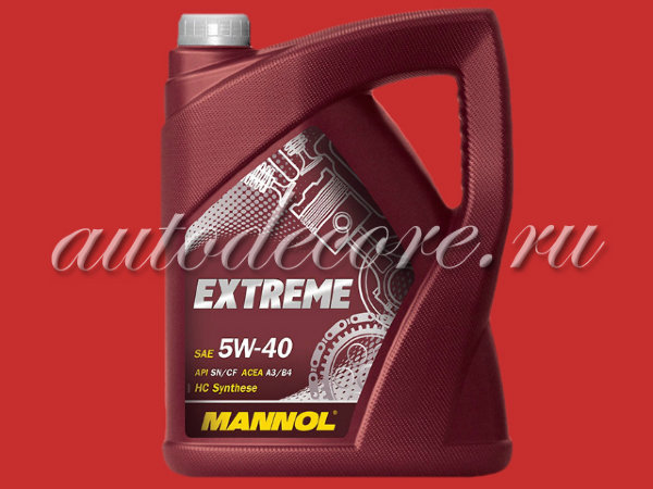 MANNOL  Масло 5W40 Extreme синт. SN/CF 4л.