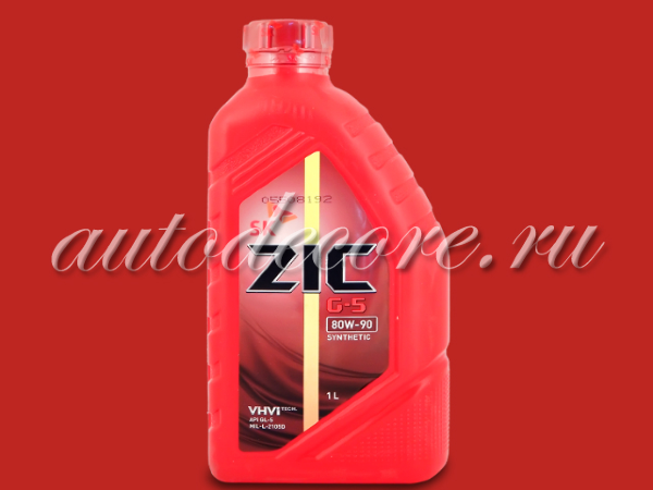 ZIC  Масло G-5 80w90 МКПП 1л.