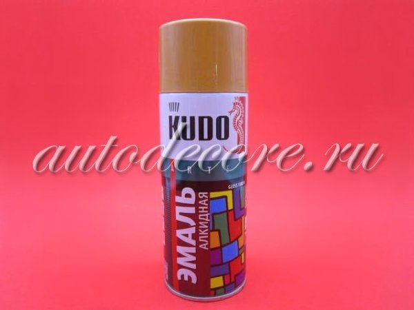 KUDO Эмаль универсальная охра 520мл