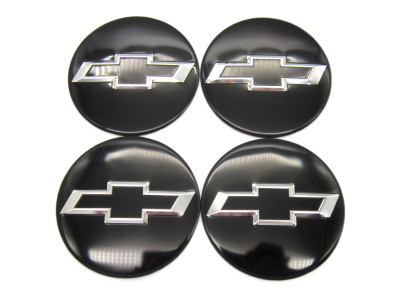 Наклейки Chevrolet black модель 2 D-54 мм алюминий сфера