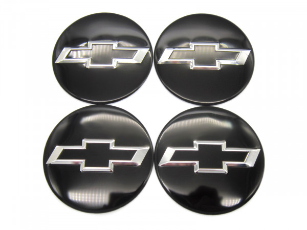 Наклейки Chevrolet black модель 2 D-54 мм алюминий сфера