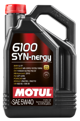 MOTUL Масло 5w40 6100 SYN-NERGY A3/B4, SN масло моторное синт. 4л.
