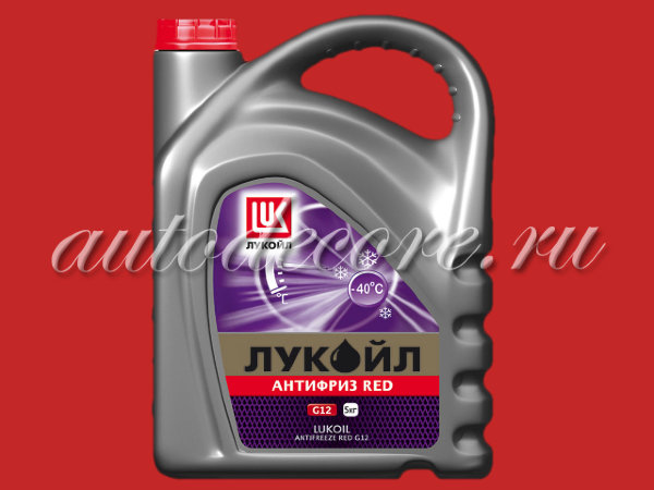 ЛУКОЙЛ    АНТИФРИЗ G-12 красный -40  5л.