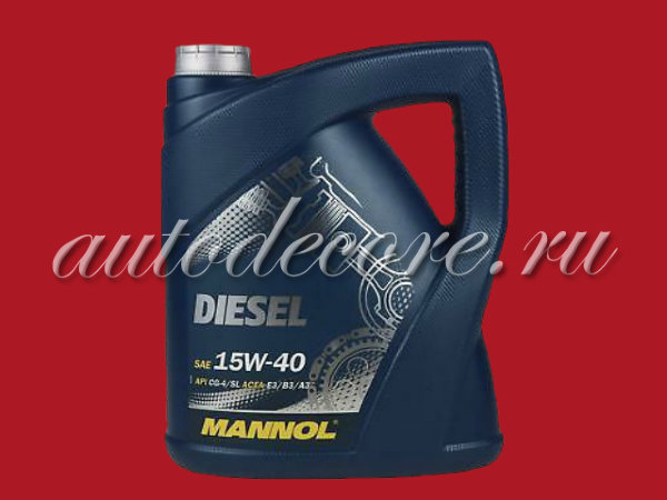 MANNOL 15W40 Diesel Масло моторное CF-4 5л.