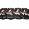 Наклейки TRD Racing Development black 54 мм алюминий сфера