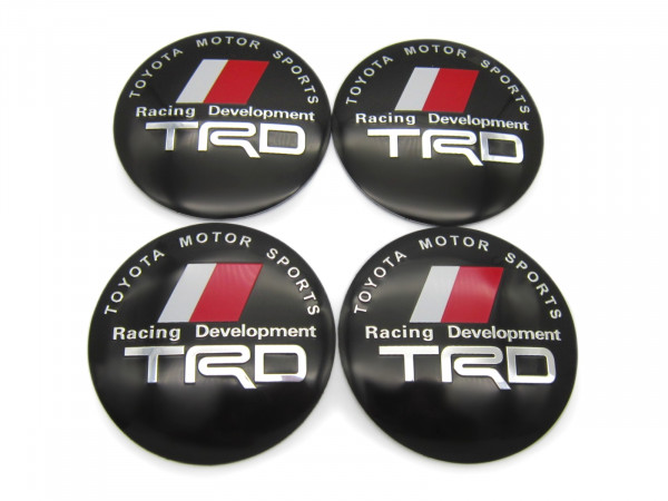 Наклейки TRD Racing Development black 54 мм алюминий сфера