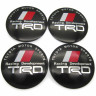 Наклейки TRD Racing Development black 54 мм алюминий сфера