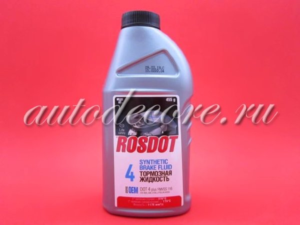 ROSDOT DOT-4 тормозная жидкость 0.5л.
