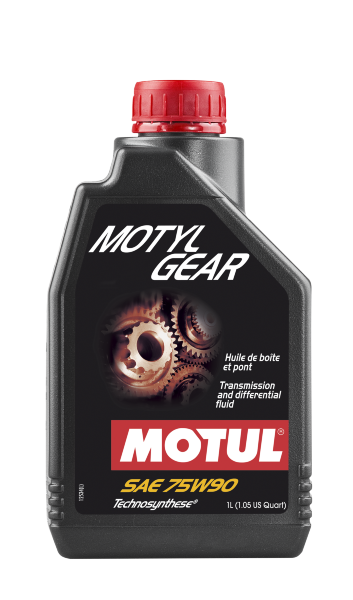 MOTUL  Масло 75w90 Motylgear GL4/GL5 масло трансм. п/синт. 1л.