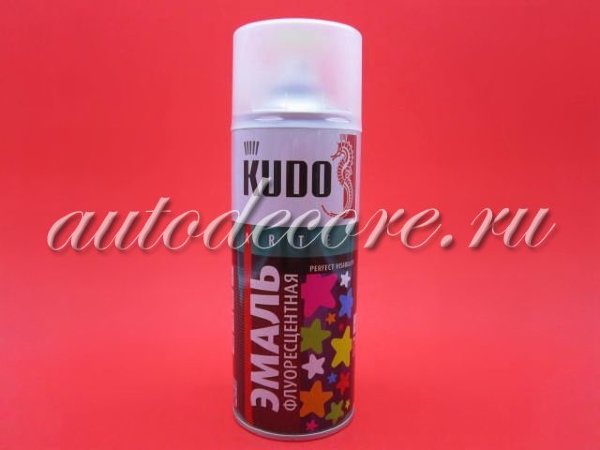 KUDO Эмаль флуоресцентная белая 520мл