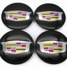 Наклейки Cadillac black 56 мм алюминий сфера модель 2