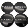 Наклейки Exeed 54 мм алюминий сфера