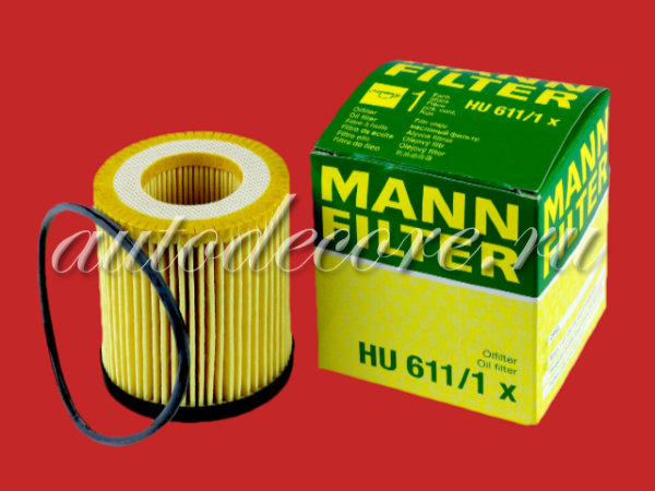 MANN HU611/1X Фильтр масляный (SCT SH 4784)