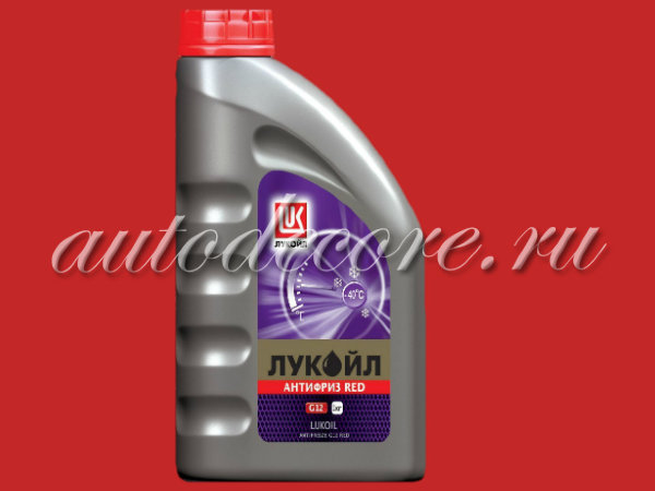 ЛУКОЙЛ    АНТИФРИЗ G-12 красный -40  1л.