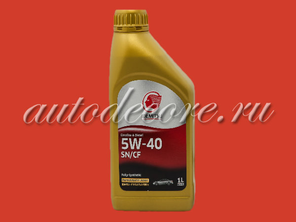 IDEMITSU 10w40 Масло моторное SN/CF 1л. Сингапур  пластик 