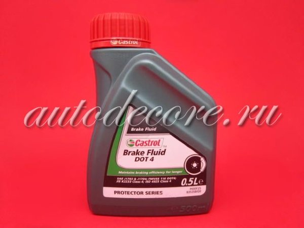 CASTROL Response DOT-4 тормозная жидкость синт. 0.5л.