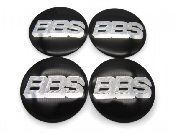 Наклейки BBS black D-45 мм алюминий