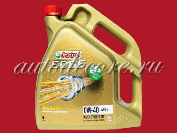 CASTROL  Масло EDGE 0w40 синт. SM/CF 4л.